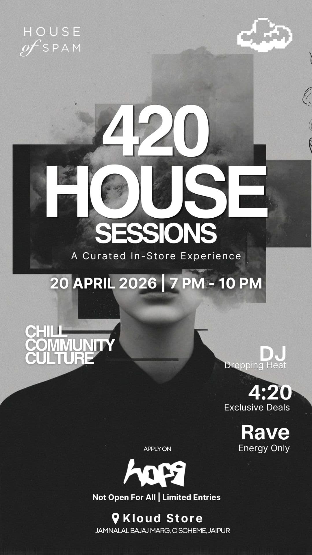 House of Spam: 420 House Sessions (Ticketed)